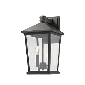 Z-Lite Beacon 2-Light Outdoor Wall Sconce In Oil Rubbed Bronze