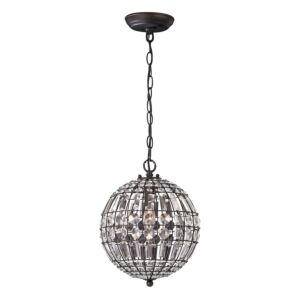 Talgarth  Mini Pendant in Dark Bronze by ELK Home