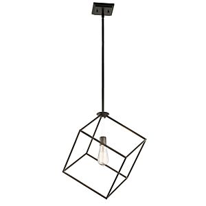 Cartone 1-Light Pendant in Olde Bronze