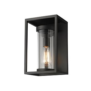 Z-Lite Dunbroch 1-Light Outdoor Wall Sconce In Black