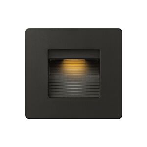 Luna LED Step 120V LED Step Light in Satin Black