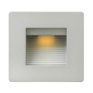 Luna 1-Light LED Outdoor Landscape 120V Deck in Titanium