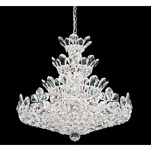 Trilliane 24 Light Chandelier in Silver by Schonbek