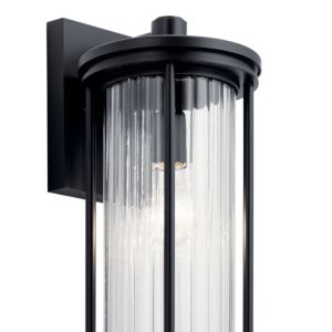 Kichler Barras 16 Inch Outdoor Light in Black