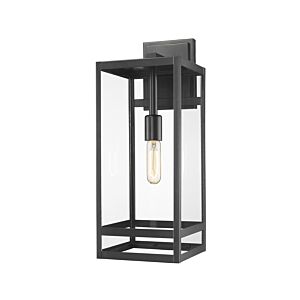 Z-Lite Nuri 1-Light Outdoor Wall Sconce In Black