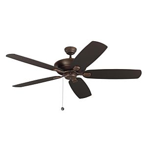 Monte Carlo 60 Inch Colony Super Max Damp Rated Ceiling Fan in Roman Bronze