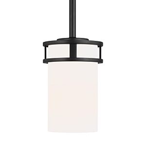 Robie 1-Light Mini-Pendant in Midnight Black