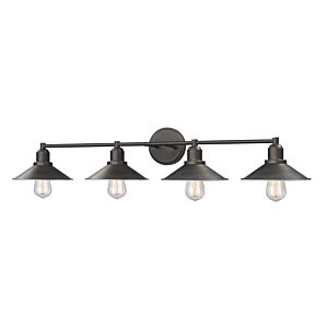 Z-Lite Casa 4-Light Bathroom Vanity Light In Olde Bronze