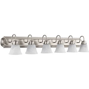 5094 Vanities 6-Light Bathroom Vanity Light in Satin Nickel