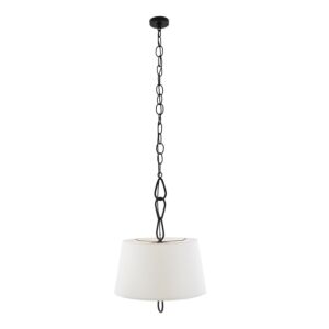 Parkman Two Light Pendant in Blackened Iron by Arteriors