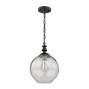 Bergen 1-Light Mini Pendant in Matte Black