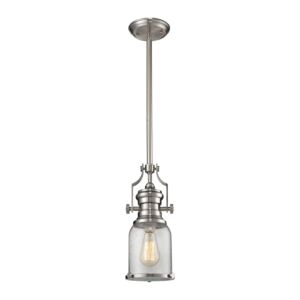 Chadwick 1-Light Mini Pendant in Satin Nickel