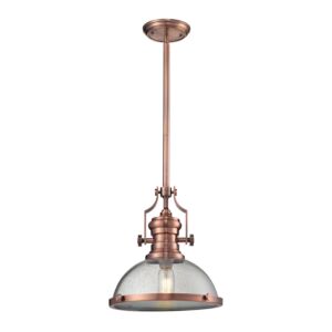 Chadwick 1-Light Pendant in Copper