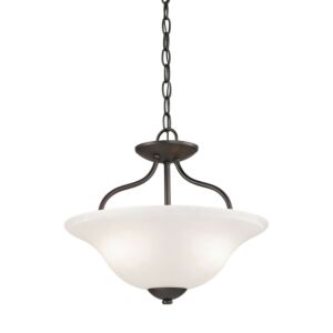 Conway  Semi Flush Mount in Oil Rubbed Bronze by ELK Home