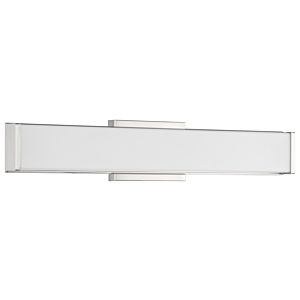 Citi LED Vanity in Brushed Steel by Access