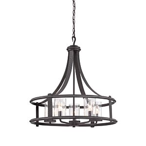 Palencia 5-Light Chandelier in Artisan Pardo Wash