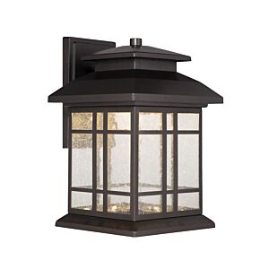 Piedmont 1-Light LED Wall Lantern in Oil Rubbed Bronze