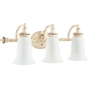 Alameda 3-Light Bathroom Vanity Light in Persian White