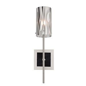 Chroman Empire One Light Wall Sconce in Chrome by Varaluz