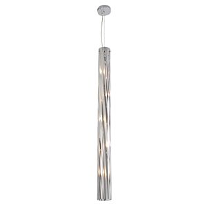 Chroman Empire Five Light Pendant in Chrome by Varaluz