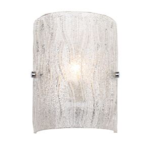 Brilliance One Light Wall Sconce in Chrome by Varaluz