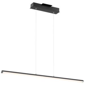 Float LED Linear Pendant in Matte Black by Access