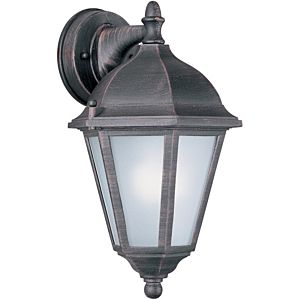 Westlake LED E26 LED Outdoor Wall Sconce in Rust Patina by Maxim