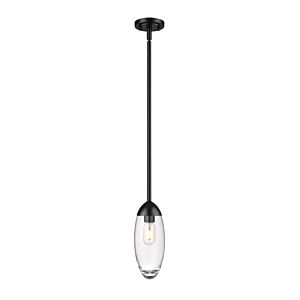 Arden 1-Light Pendant in Matte Black