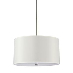 Visual Comfort Studio Dayna Shade Pendants 4-Light 13" Pendant Light in Brushed Nickel