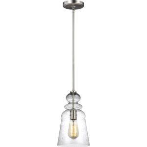 Generation Lighting Kea 13" Pendant Light in Brushed Nickel