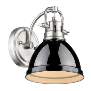 Duncan  Bathroom Vanity Light in Pewter by Golden Lighting