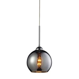 Cassandra 1-Light Mini Pendant in Polished Chrome