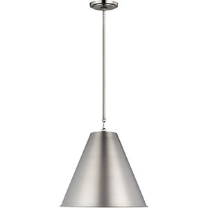 Visual Comfort Studio Gordon Pendant Light in Antique Brushed Nickel