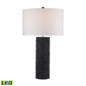 Punk 1-Light LED Table Lamp in Black