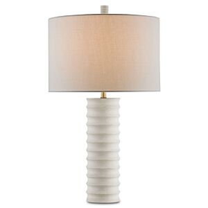 Currey & Company 23" Snowdrop Table Lamp in Natural