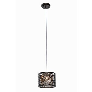 Inca LED Mini Pendant in Bronze by ET2