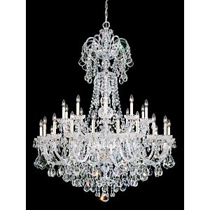 Olde World 35 Light Chandelier in Gold by Schonbek