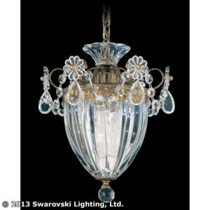 Bagatelle One Light Mini Pendant in Etruscan Gold by Schonbek