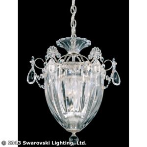 Bagatelle Three Light Mini Pendant in Antique Silver by Schonbek