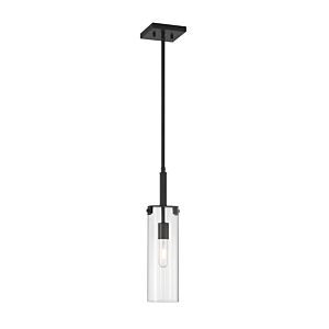 Winfield One Light MiniPendant in Matte Black by Savoy House