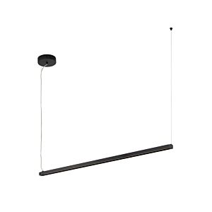 Dyna LED Suspension in Anodized Black by Visual Comfort Modern