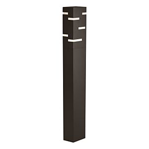 Revel LED Outdoor Bollard in Bronze by Visual Comfort Modern