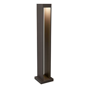 Syntra LED Outdoor Bollard in Bronze by Visual Comfort Modern