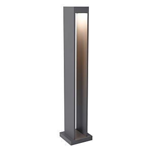 Syntra LED Outdoor Bollard in Charcoal by Visual Comfort Modern