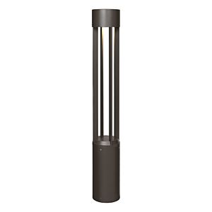 Turbo LED Outdoor Bollard in Bronze by Visual Comfort Modern