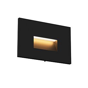 Ikon LED Outdoor Step Light in Black by Visual Comfort Modern