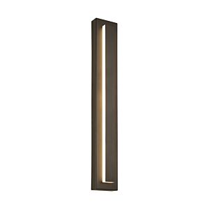 Aspen LED Outdoor Wall Lantern in Outdoor Bronze by Visual Comfort Modern