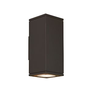 Tegel LED Outdoor Wall Lantern in Bronze by Visual Comfort Modern