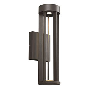 Tech Turbo 18 Inch Outdoor Wall Light in Bronze