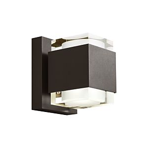 Visual Comfort Modern Voto 8" Outdoor Wall Light in Bronze